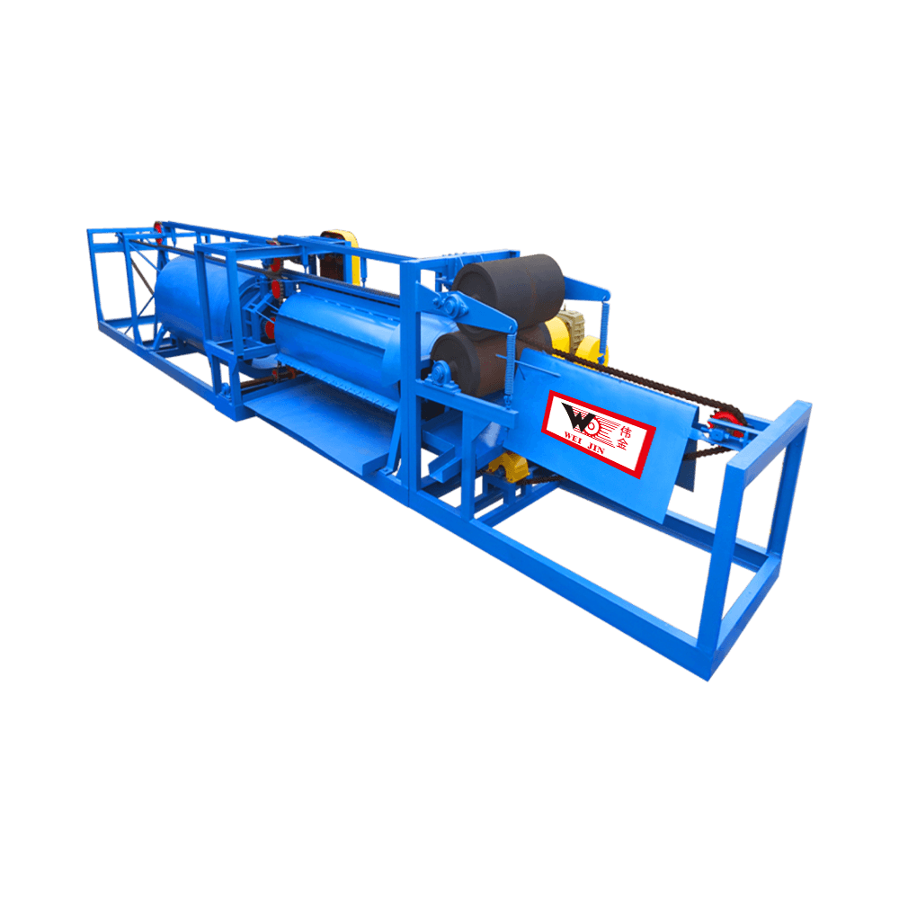 Máquina de Desaguamento e Limpeza de Fibras